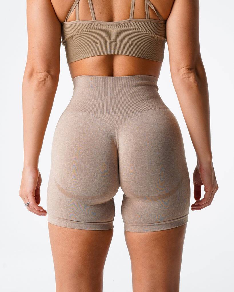 Womens Butt Lift Yoga Spandex Nylon Shorts B5228 print logo 11