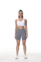 Womens Butt Lift Yoga Spandex Nylon Shorts B5228 print logo 39