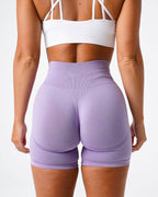 Womens Butt Lift Yoga Spandex Nylon Shorts B5228 print logo 15