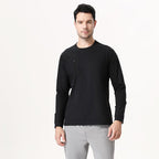 Mens Gym Fitness 100%Polyester long sleeve shirt B668 print logo 1