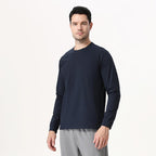 Mens Gym Fitness 100%Polyester long sleeve shirt B668 print logo 7