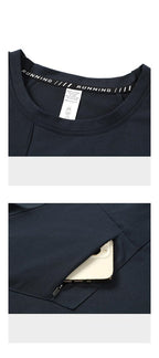 Mens Gym Fitness 100%Polyester long sleeve shirt B668 print logo 22
