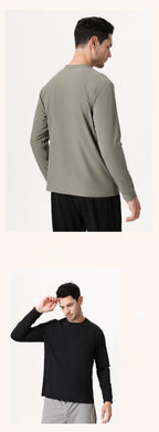 Mens Gym Fitness 100%Polyester long sleeve shirt B668 print logo 27