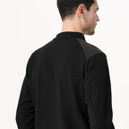 Mens Gym Sportswear 95%Polyester   5%Spandex Quarter zip shirt B670 print logo 21