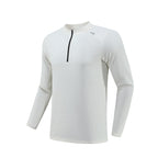 Mens Gym Sportswear 95%Polyester   5%Spandex Quarter zip shirt B670 print logo 5