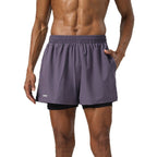 Mens Fitness 92%Polyester 8%Spandex Shorts B81