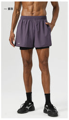 Mens Fitness 92%Polyester 8%Spandex Shorts B81