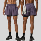 Mens Fitness 92%Polyester 8%Spandex Shorts B81