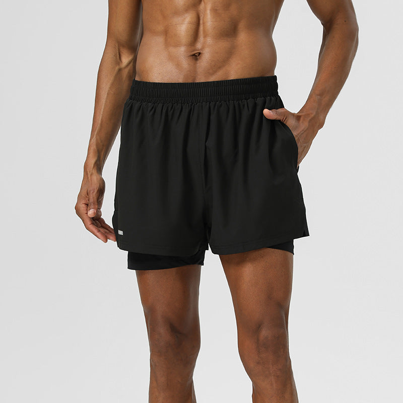 Mens Fitness 92%Polyester 8%Spandex Shorts B81