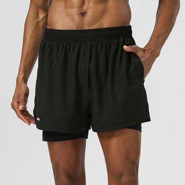Mens Fitness 92%Polyester 8%Spandex Shorts B81