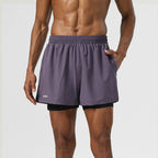Mens Fitness 92%Polyester 8%Spandex Shorts B81