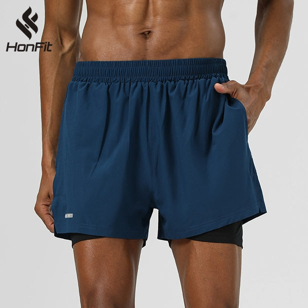 Mens Fitness 92%Polyester 8%Spandex Shorts B81
