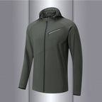 Mens Casual Fitness 100%Polyester Jacket B92 print logo 21