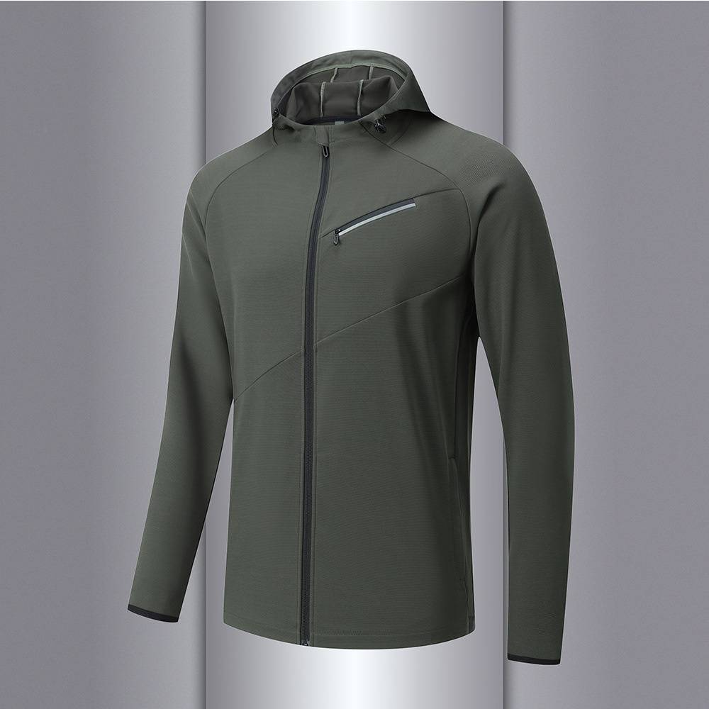 Mens Casual Fitness 100%Polyester Jacket B92 print logo 21