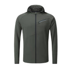 Mens Casual Fitness 100%Polyester Jacket B92 print logo 9