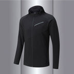 Mens Casual Fitness 100%Polyester Jacket B92 print logo 27