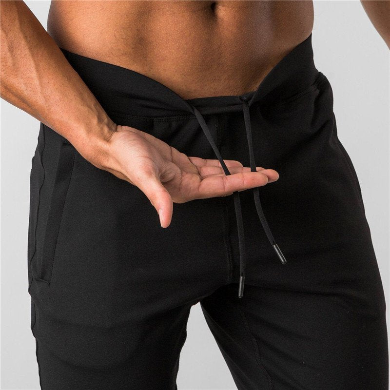 Mens Gym Training 70% cotton 30% polyester Pants BF-39 print logo 21