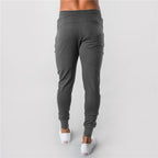 Mens Gym Training 70% cotton 30% polyester Pants BF-39 print logo 2