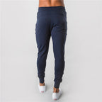 Mens Gym Training 70% cotton 30% polyester Pants BF-39 print logo 14