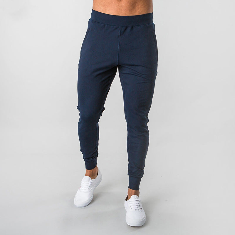 Mens Gym Training 70% cotton 30% polyester Pants BF-39 print logo 3