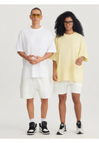 Mens Streetwear Boxy Fit 100% cotton Oversize Tshirt BOXY-033 print logo 53