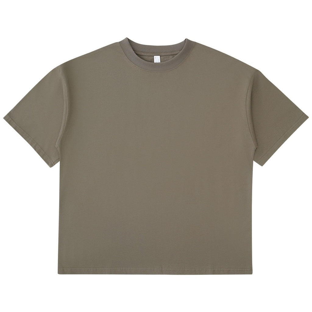 Mens Streetwear Boxy Fit 100% cotton Oversize Tshirt BOXY-033 print logo 18