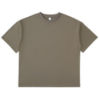 Mens Streetwear Boxy Fit 100% cotton Oversize Tshirt BOXY-033 print logo 18