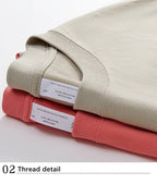 Mens Streetwear Boxy Fit 100% cotton Oversize Tshirt BOXY-033 print logo 59