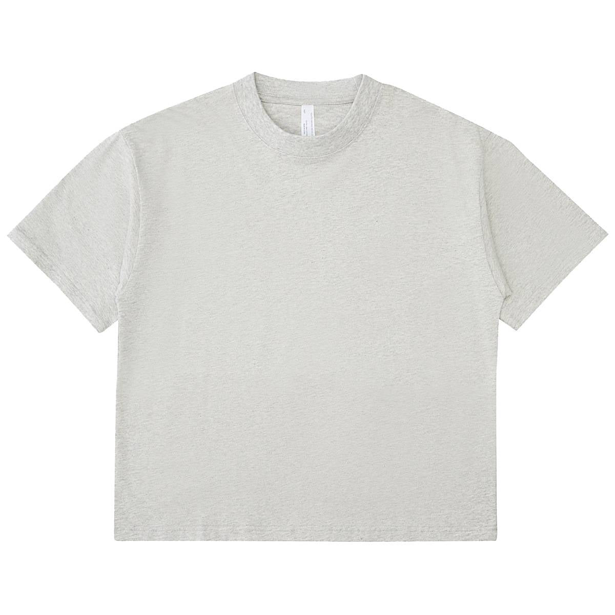 Mens Streetwear Boxy Fit 100% cotton Oversize Tshirt BOXY-033 print logo 26