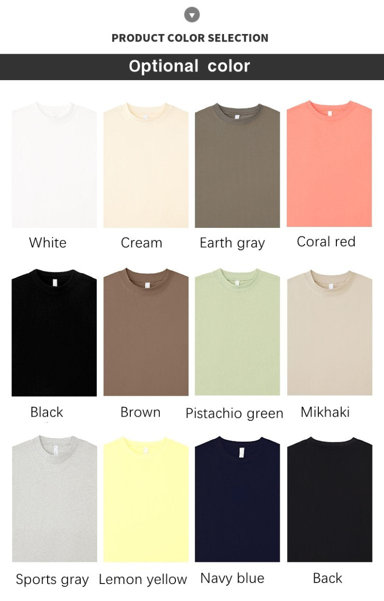 Mens Streetwear Boxy Fit 100% cotton Oversize Tshirt BOXY-033 print logo 57