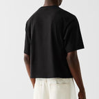 Mens Streetwear Boxy Fit 100% cotton Oversize Tshirt BOXY-033 print logo 42
