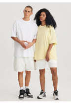 Mens Streetwear Boxy Fit 100% cotton Oversize Tshirt BOXY-033 print logo 50