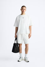 Mens Streetwear Boxy Fit 100% cotton Oversize Tshirt BOXY-033 print logo 7