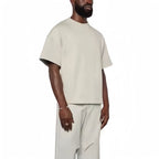 Mens Streetwear Boxy Fit 100% cotton Oversize Tshirt BOXY-033 print logo 27
