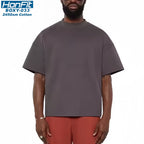 Mens Streetwear Boxy Fit 100% cotton Oversize Tshirt BOXY-033 print logo 32