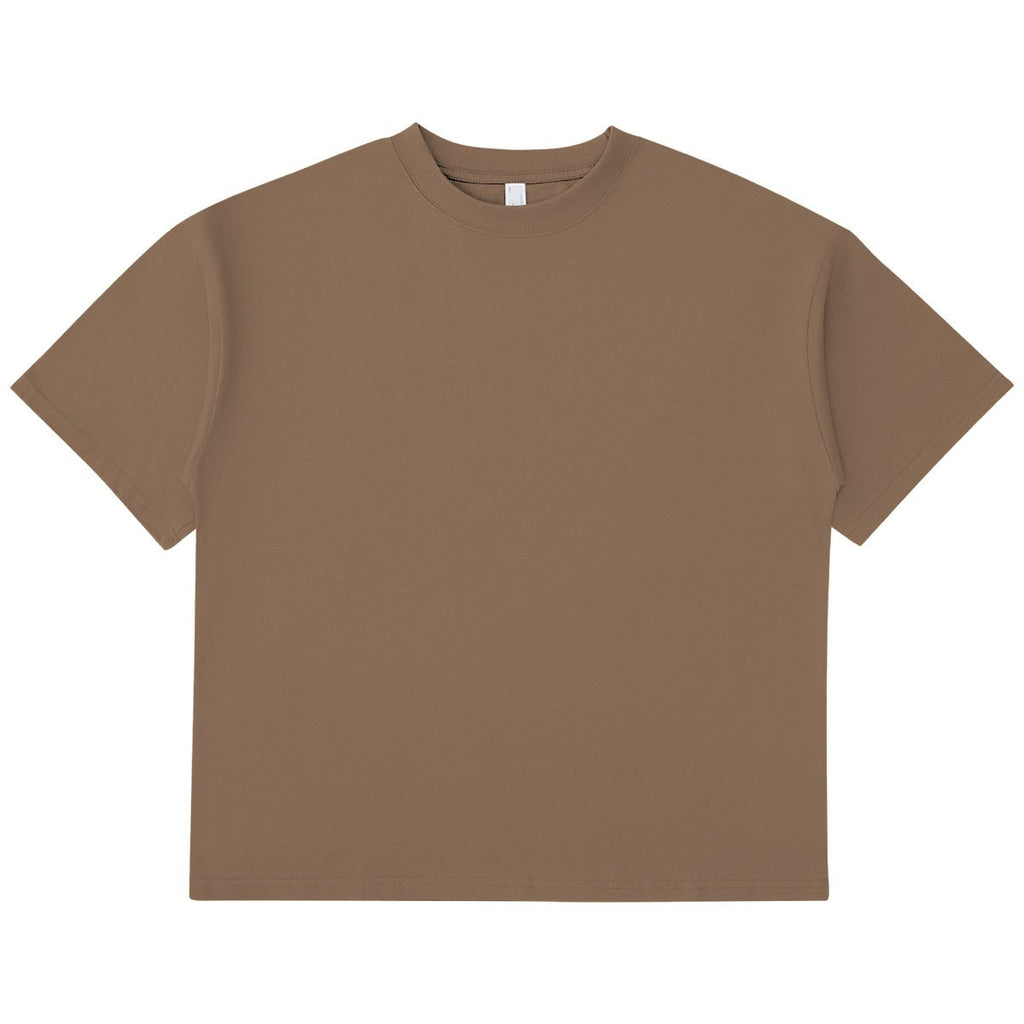 Mens Streetwear Boxy Fit 100% cotton Oversize Tshirt BOXY-033 print logo 20