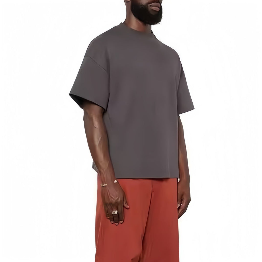 Mens Streetwear Boxy Fit 100% cotton Oversize Tshirt BOXY-033 print logo 8