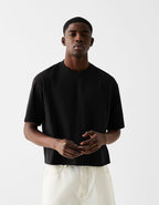 Mens Streetwear Boxy Fit 100% cotton Oversize Tshirt BOXY-033 print logo 4