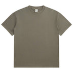 Mens Washed Boxy Fit 100% cotton Oversized Tshirt BOXY-T080 print logo 13