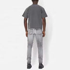 Mens Washed Boxy Fit 100% cotton Oversized Tshirt BOXY-T080 print logo 31