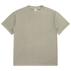 Mens Washed Boxy Fit 100% cotton Oversized Tshirt BOXY-T080 print logo 12