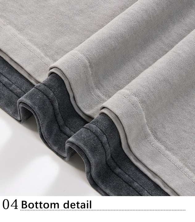 Mens Washed Boxy Fit 100% cotton Oversized Tshirt BOXY-T080 print logo 56