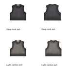 Mens Acid Washed 100%cotton TANK TOP  BX8102