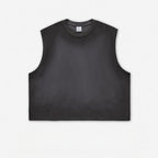 Mens Acid Washed 100%cotton TANK TOP  BX8102