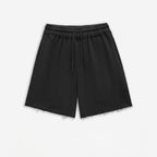 Mens Streetwear 100%cotton Tank Top Shorts Set BX8806-DK8601 - SHORTS print logo 5