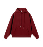 Mens Oversized Streetwear 100% Cotton Hoodie C02 print logo 14