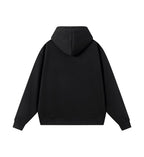 Mens Oversized Streetwear 100% Cotton Hoodie C02 print logo 3