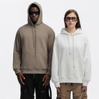 Mens Oversized Streetwear 100% Cotton Hoodie C02 print logo 43