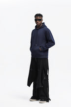 Mens Oversized Streetwear 100% Cotton Hoodie C02 print logo 49