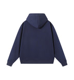 Mens Oversized Streetwear 100% Cotton Hoodie C02 print logo 5